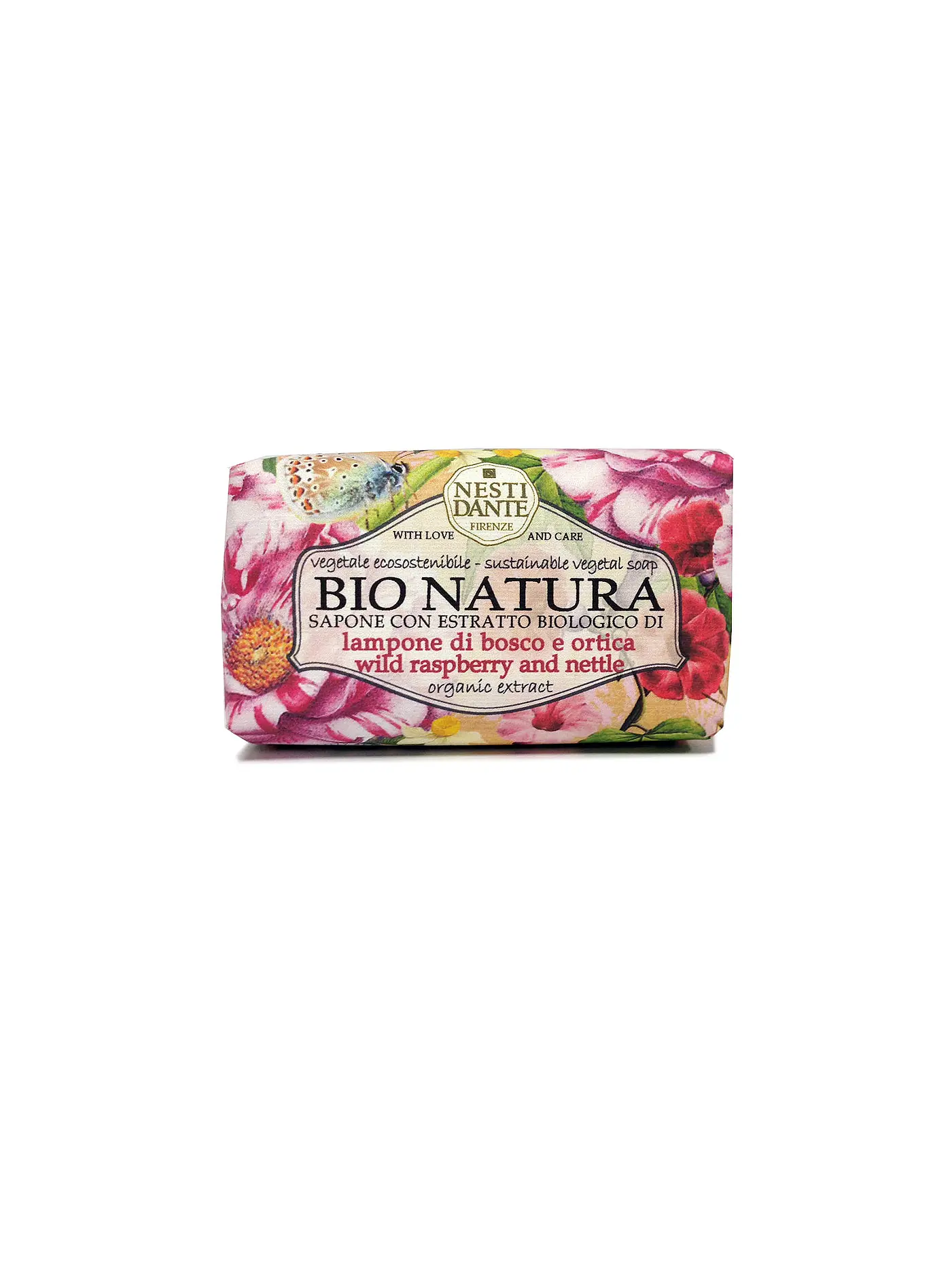 NESTI DANTE | Seife -  Bio Natura Raspberry & Nettle 250g | 